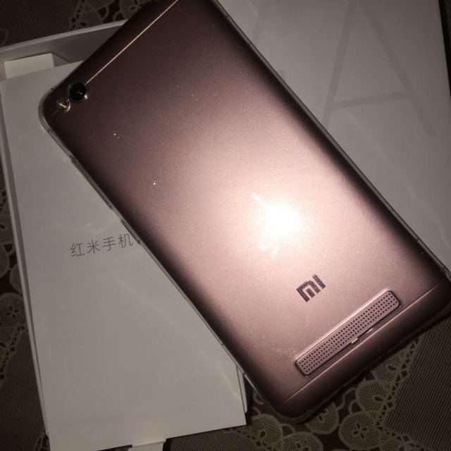 小米 红米手机4a 全网通版 2gb内存 16gb 玫瑰金