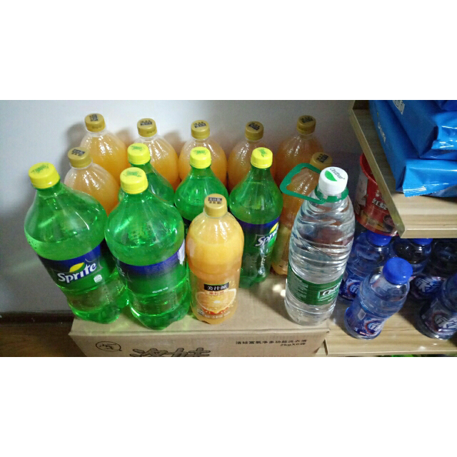 【苏宁易购超市】1.25l雪碧 1.25l美汁源果粒橙