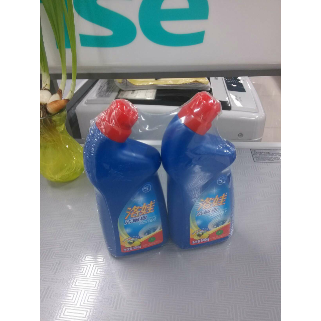 洛娃洁厕霸柠檬香500g*2洁厕灵