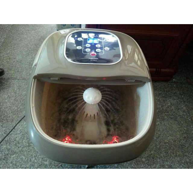 康豪8668足浴盆全自动按摩 深桶电动滚轮分体加热足浴器