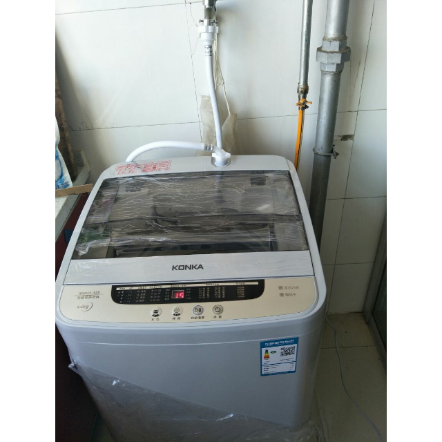 5公斤全自动波轮洗衣机 不锈钢内桶 洁净衣物 租房家用 静音小家电