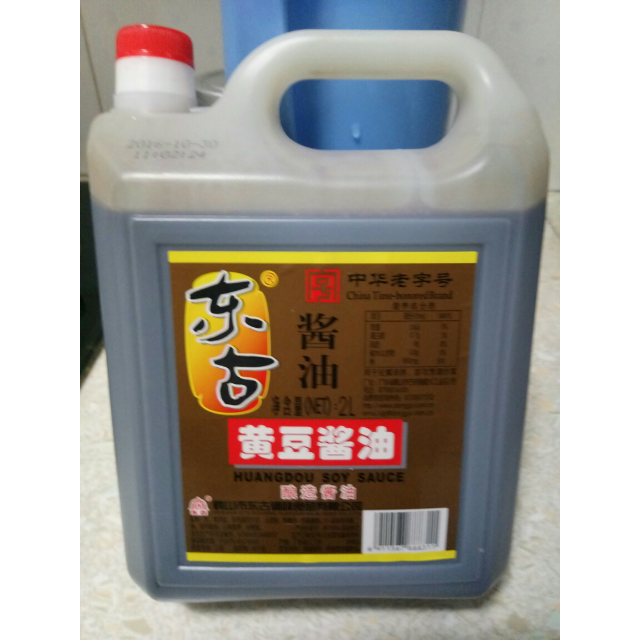 东古黄豆酱油2l