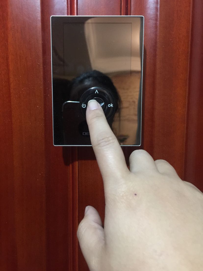 mann)s8指纹锁智能猫眼智能操控关门即走app指纹密码卡片钥匙开门ios