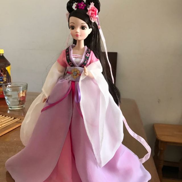 可儿娃娃 可儿娃娃 七仙女 古装衣服 儿童关节体 洋娃娃女孩玩具礼物