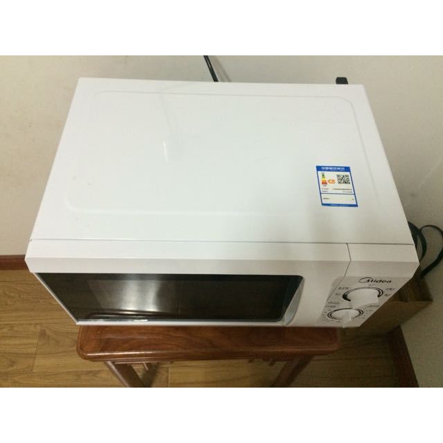 美的(midea) 微波炉 m1-211a 21l白色 机械版 转盘式 经典实用微波炉