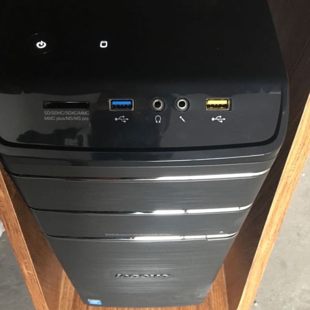 联想(lenovo)k450e台式电脑主机(i5-4460 8g 1t 2g独显 gtx750ti 黑色