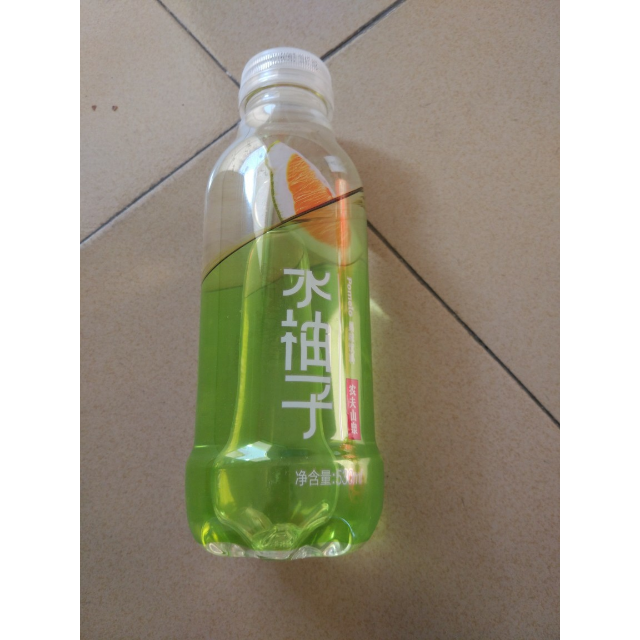 農夫山泉水柚子果味飲料530ml*15瓶整箱果汁/果蔬汁不錯不錯不錯-蘇寧