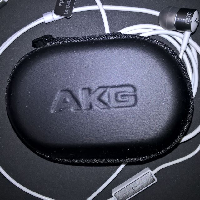 akg k376 入耳式耳机 立体声音乐耳机 安卓手机耳机 通话耳机 珍珠