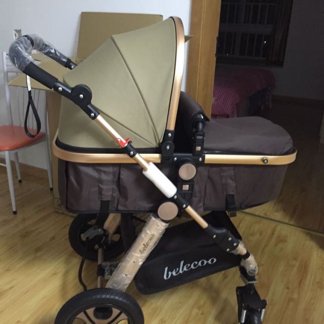 belecoo贝丽可婴儿推车夏季可座躺轻便折叠减震高景观宝宝婴儿车 535