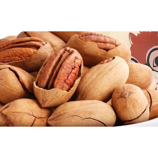 【三只松鼠_碧根果210gx2袋】零食坚果炒货山核桃长寿果干果奶油味