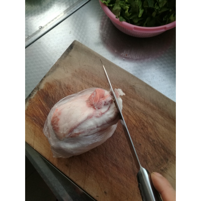 正士作冻肉刀锯齿刀不锈钢刀具 切冷冻肉刀具 冻肉切片刀解冻刀评价