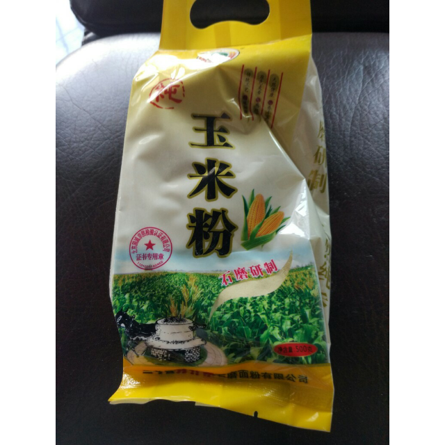 【兰考馆】万仟家石磨杂粮面粉 500g 玉米粉 包邮 上等玉米粉 河南