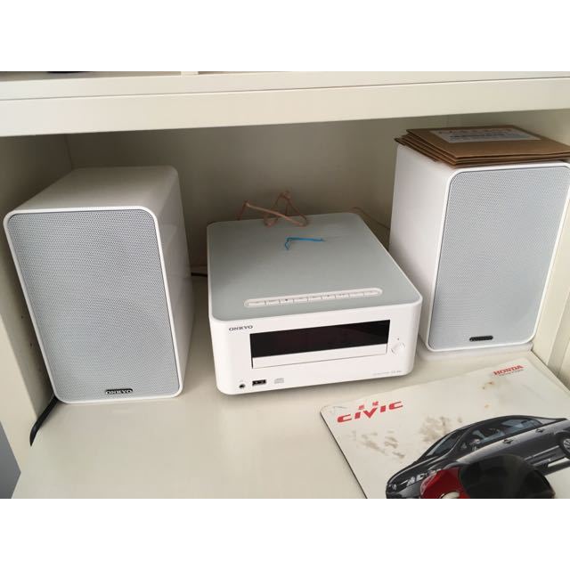 安桥(onkyo)x-u5迷你音响/家庭台式音响 cd 蓝牙 usb 无损音乐播放