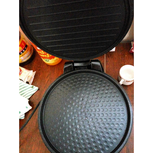 美的(midea) 煎烤机 mc-jhn30f 家用电饼铛煎烤机双面悬浮烙饼机烤饼