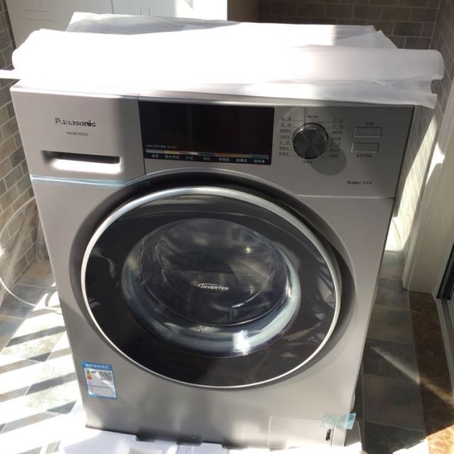 松下(panasonic) xqg80-e8225 8公斤 变频 节能导航智慧洗 护衣更静音