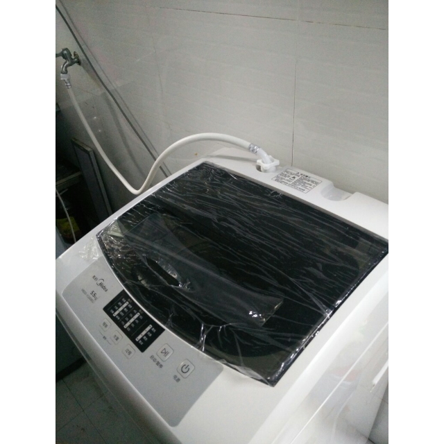 美的(midea) mb55-v3006g 5.5公斤全自动波轮大5公斤迷你小洗衣机