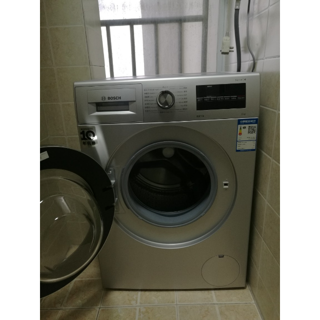 博世(bosch) xqg80-wap242688w 8公斤 6大洗涤程序变频 滚筒洗衣机