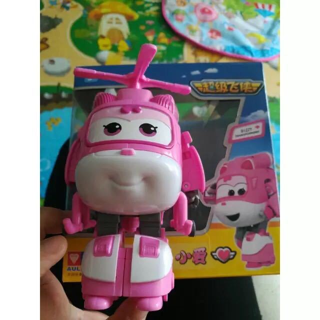 auldey 超级飞侠 儿童玩具男孩益智变形机器人-小爱 710240