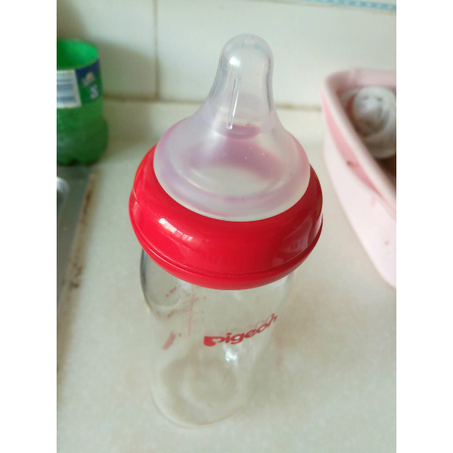 贝亲(pigeon) 自然实感 宽口径奶嘴 大号(l) 单个盒装 (ba60) 6个月