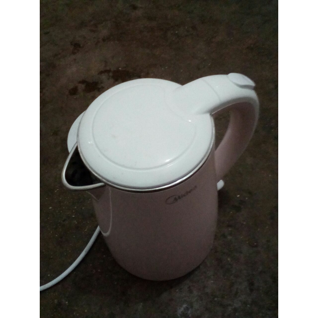 美的(midea)whj1705b家用 烧水壶 304不锈钢 电烧水瓶 电热水壶 电