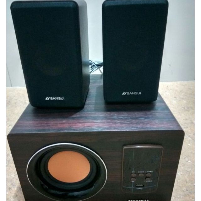 sansui/山水gs-6000(20b)无线蓝牙台式电脑音响低音炮插卡音箱笔记本