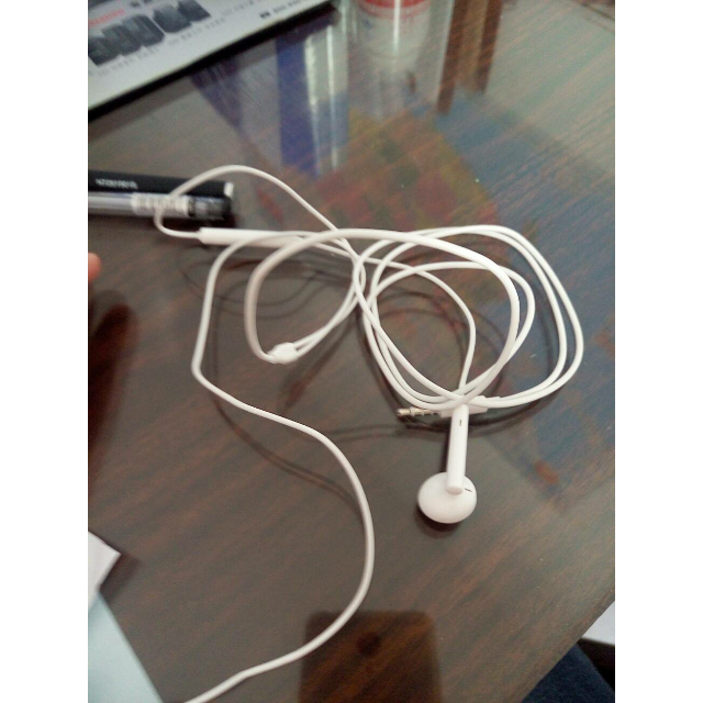 华为huawei麦半入耳式耳机am115白色华为手机可用手机线控有线耳机