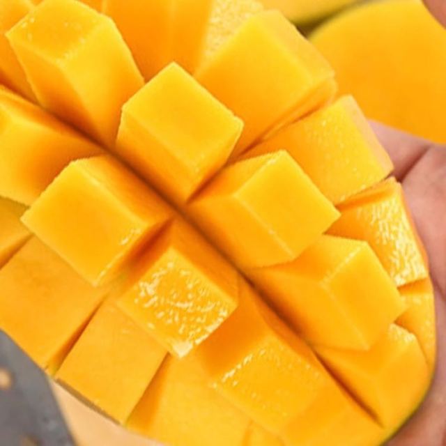 新鲜青皮芒果香甜玉芒果4斤 包邮【中华特色馆】