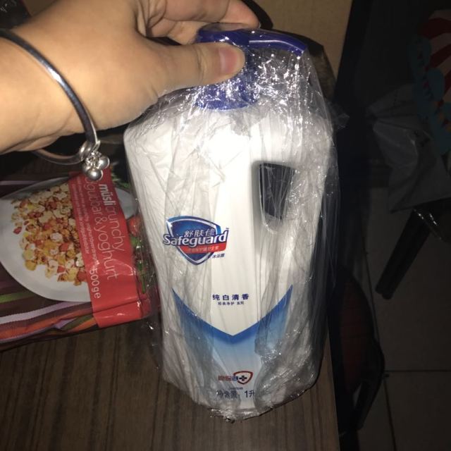 舒肤佳纯白清香型沐浴露1l
