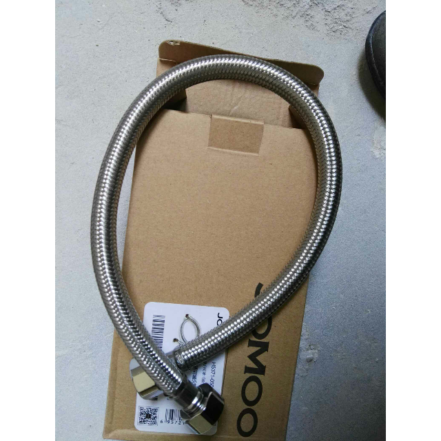 jomoo九牧不锈钢软管热水器马桶进水管单冷/冷热面盆水龙头编织管