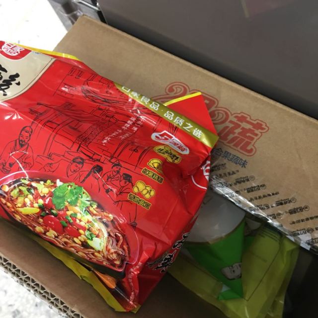 【苏宁易购超市】白家陈记重庆酸辣方便粉丝425g