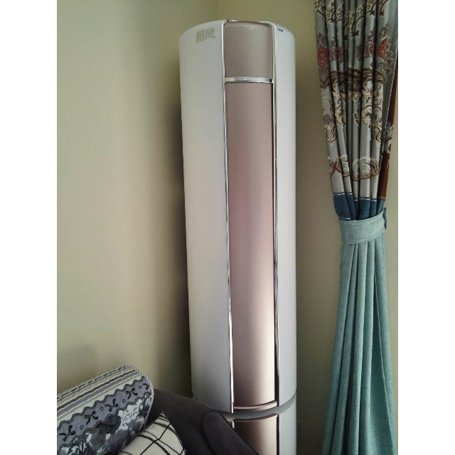 海尔(haier) 2匹 冷暖 变频 圆柱柜机空调 kfr-50lw/10cba23au1