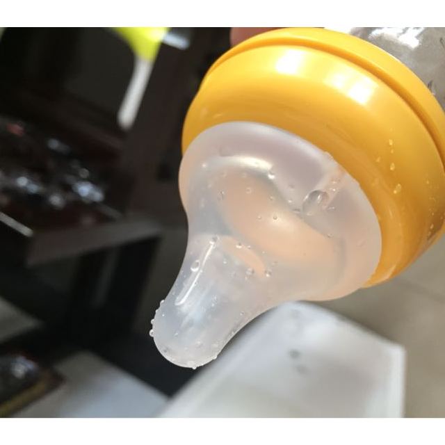 贝亲(pigeon) 自然实感 宽口径奶嘴 大号(l) 单个盒装 (ba60) 6个月