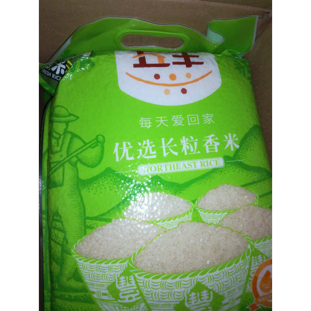 > 五丰 优选长粒香米 5kg商品评价 > 贴新米标签的,希望口.