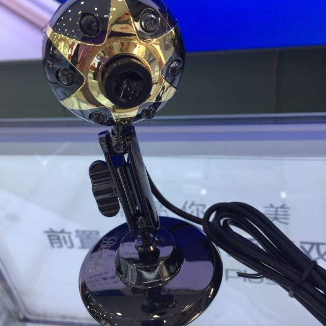 蓝色妖姬t616高清电脑摄像头免驱动带麦克风台式机视频夜视话筒