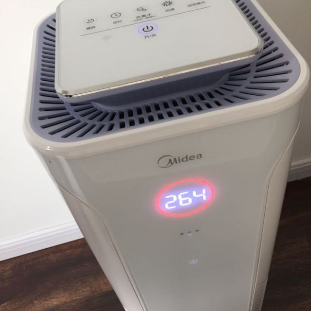 美的(midea)kj400g-e33 空气净化器 家用氧吧 除甲醛 二手烟雾霾负