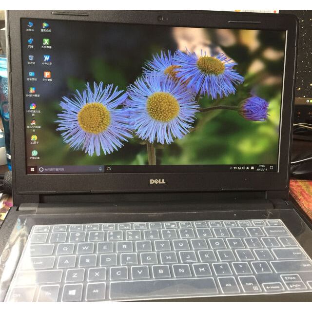 戴尔dell灵越ins3467-1528b 14英寸办公游戏笔记本电脑七代i5 4g 500g