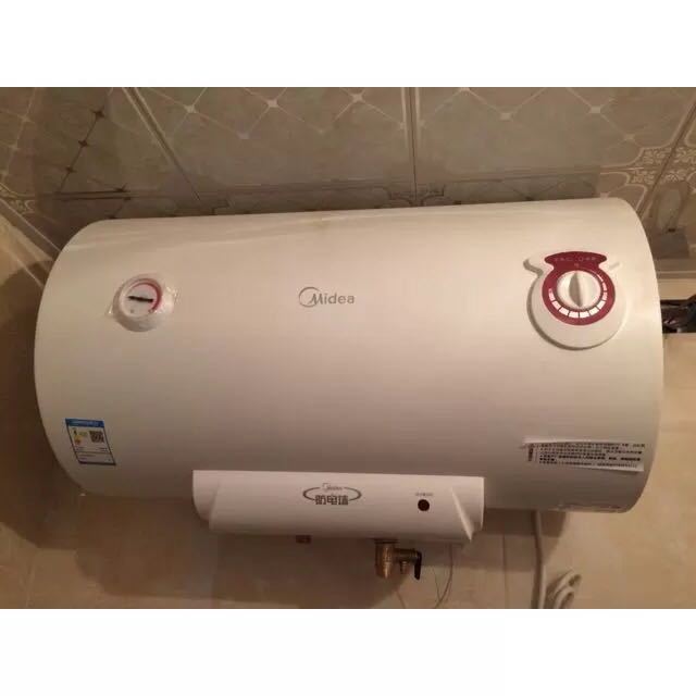 美的midea50l家用电热水器f5021s12100w加热蓝钻内胆机械简约操作加长