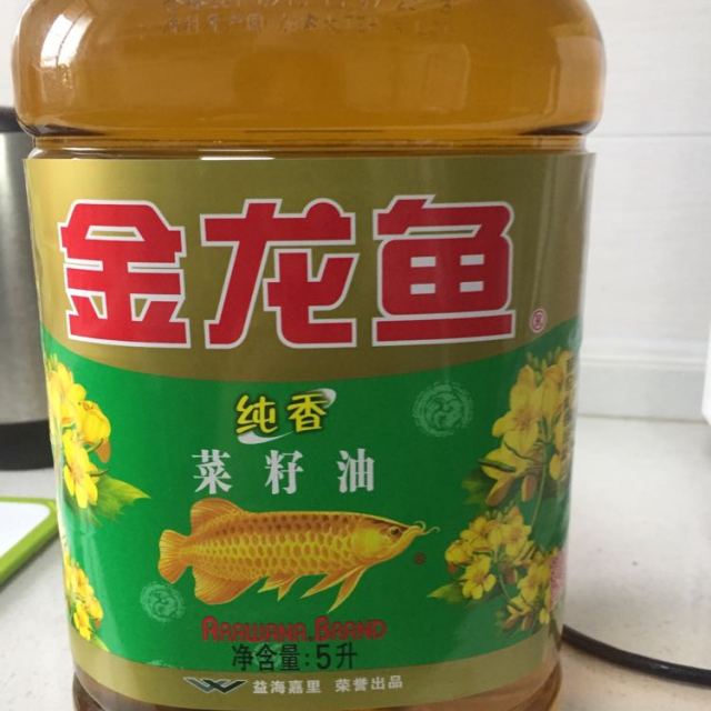 金龙鱼醇香菜籽油5l桶装食用油