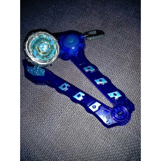 灵动创想 魔幻陀螺2代升级版儿童玩具男孩豪华对战套装-潜影狂鲨