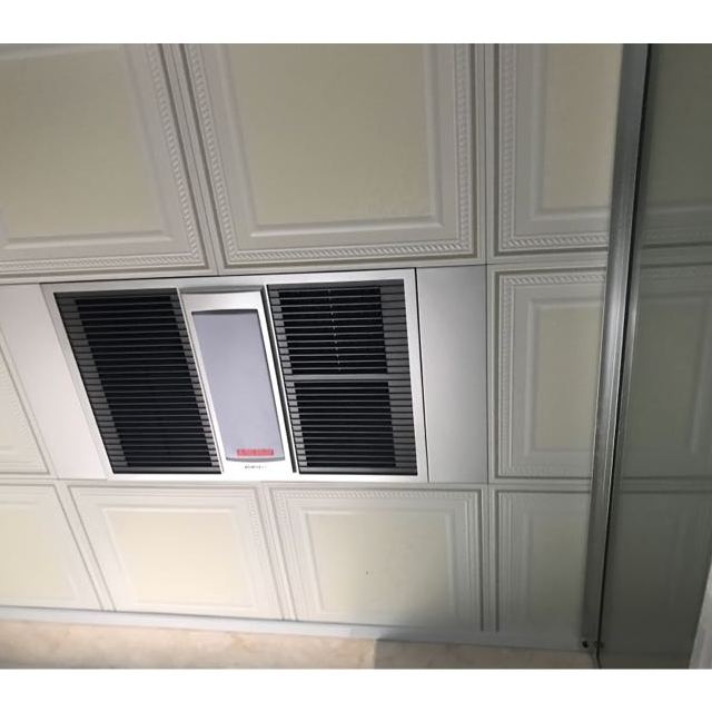 奥普浴霸(aupu)qdp1020c(珍珠白)风暖 集成吊顶普通吊顶通用 照明一体