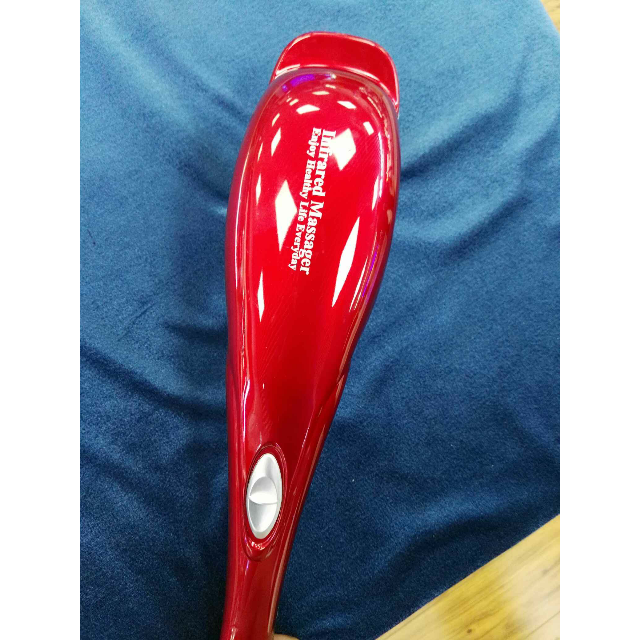 普立海豚按摩棒电动红光按摩器多功能贴身按摩棒颈椎腰肩部全身贴身