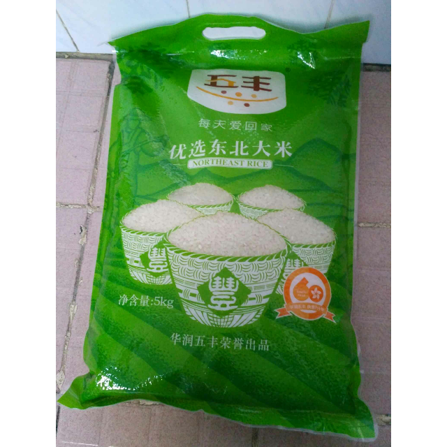 五丰优选东北大米5kg