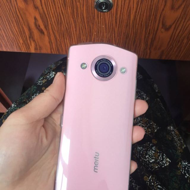 美图手机m6s 全网通自拍美颜手机 樱花粉