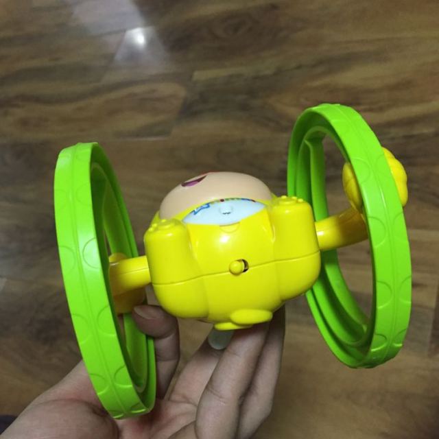 立健 电动翻斗玩具会翻跟头的翻滚猴子带灯光音乐