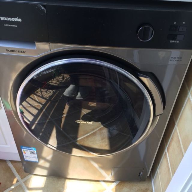 松下(panasonic) xqg90-e9055 9公斤 变频节能 泡沫净 羽绒洗 滚筒