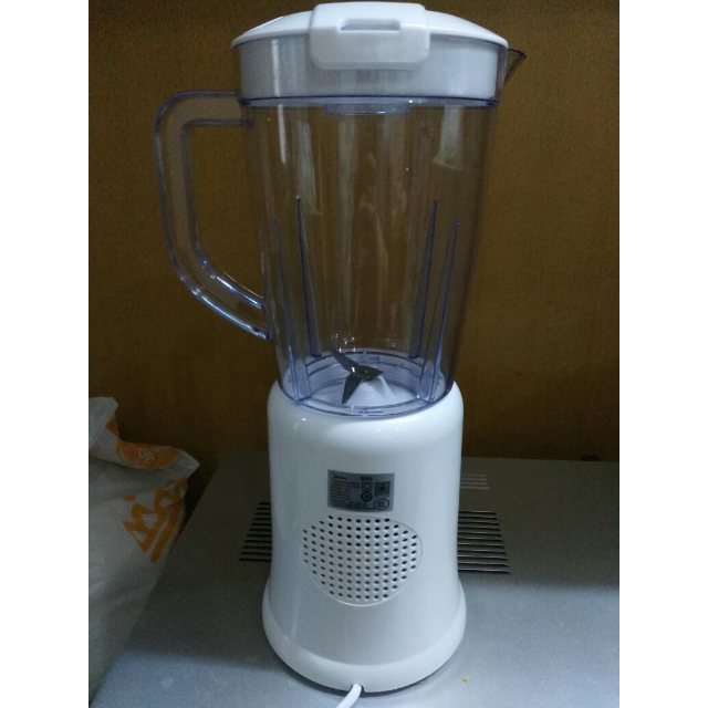 美的midea榨汁机wbl25b26一机双杯多功能按键式小型家用搅拌机料理机