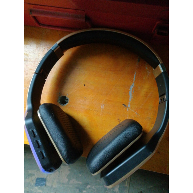 金果力kinple 头戴式耳麦 电脑手机耳麦 s650无线蓝牙耳机mp3重低音