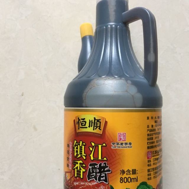 【蘇寧易購超市】恆順鎮江香醋800ml 炒菜烹調 涼拌 蘸料香醋