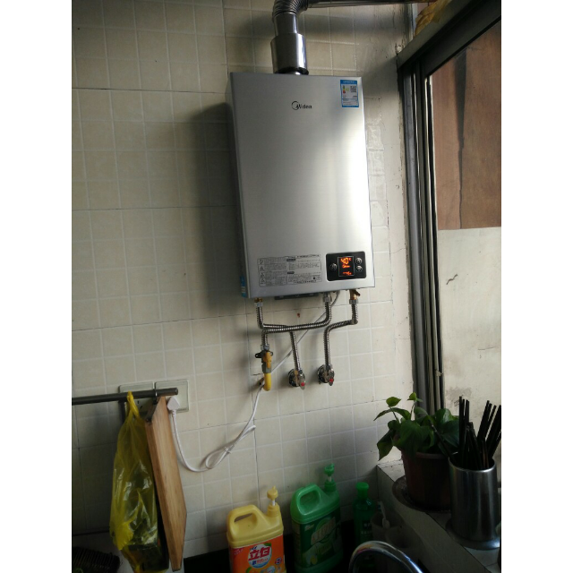 美的(midea) 热水器jsq22-12hwa12l恒温燃气热水器 17秒快速恒温 多点