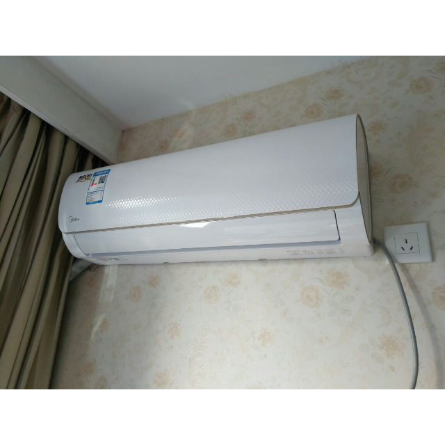 midea/美的空调 大1.5匹智能速冷暖家用变频空调挂机 kfr-35gw/wdaa3